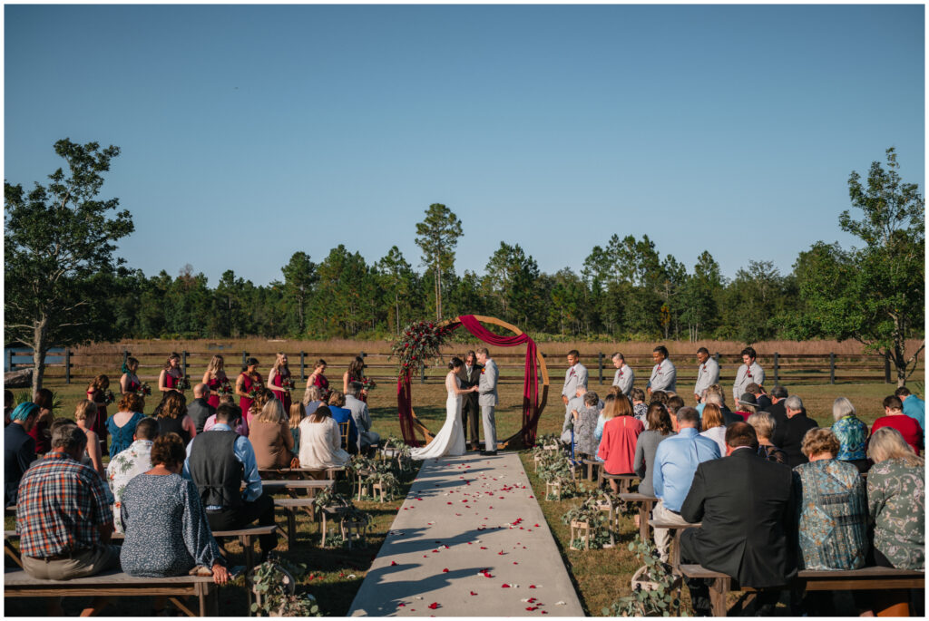 The hunter barn wedding