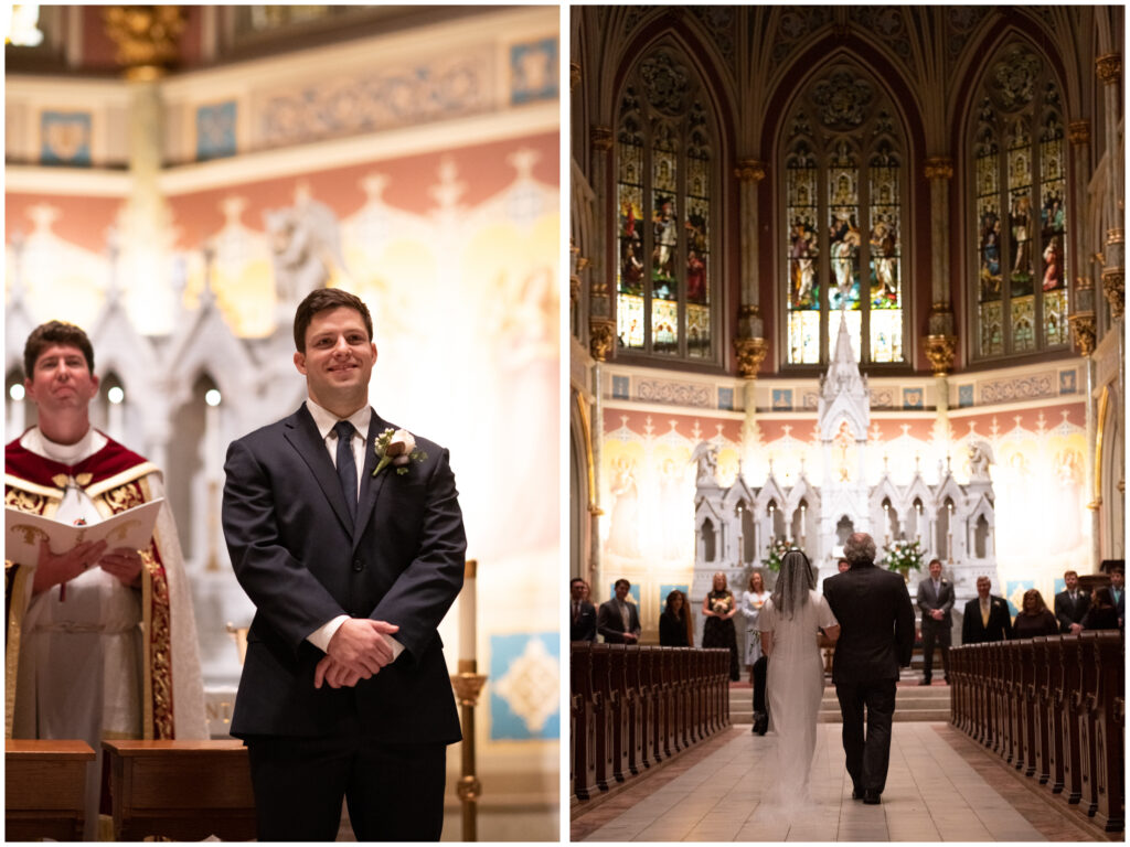 Groom at St. John the Baptist Cathedral