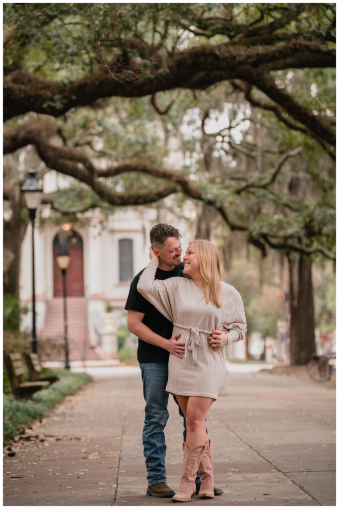 Couples photography in Savannah